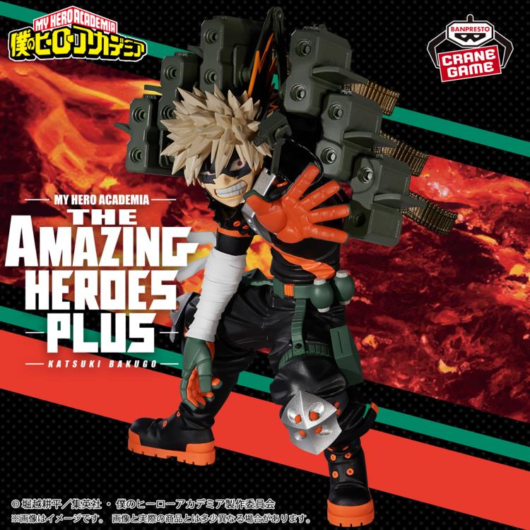 BANPRESTO THE AMAZING HEROES PLUS BAKUGO KATSUKI II - MY HERO ACADEMIA BANPRESTO THE AMAZING HEROES PLUS BAKUGO KATSUKI II - MY HERO ACADEMIA
